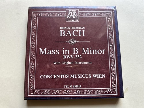 Bach mass minor - in,