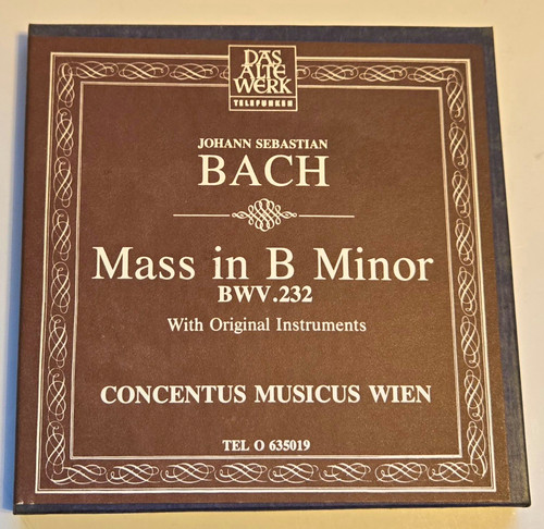 Bach mass b minor - in,