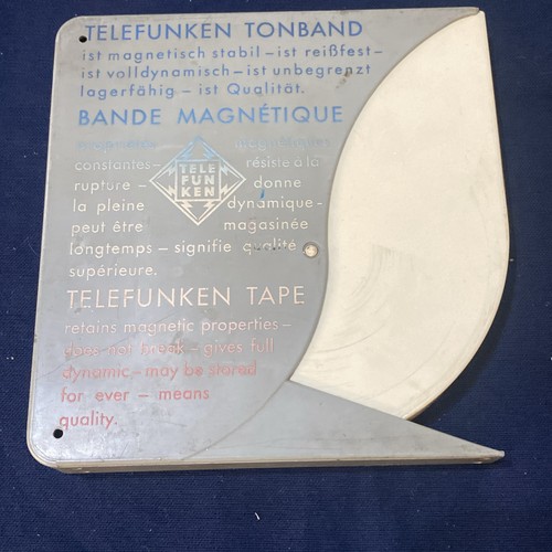 Telefunken tonband magnetic - telefunken,