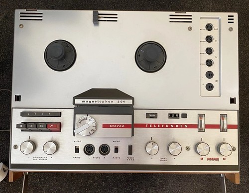 Telefunken 204 reel - telefunken, reel-to-reel