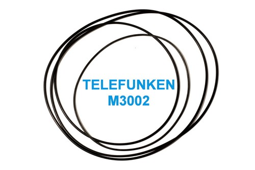 Set belts telefunken 3002 - set, m