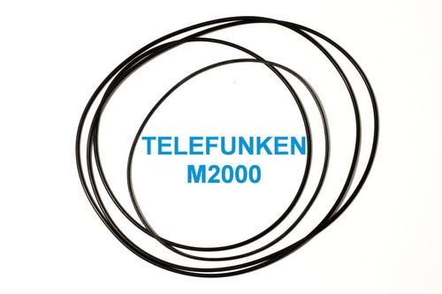 Set belts telefunken 2000 - telefunken,