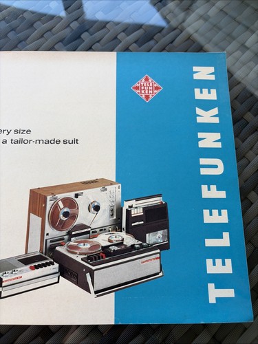 Telefunken tape recorder - recorder, reel