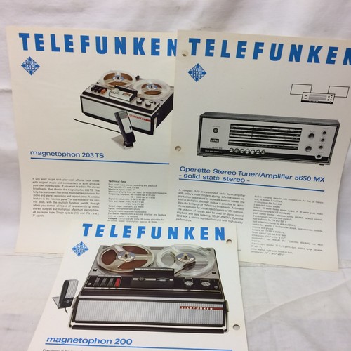 Vintage telefunken audio - vintage,