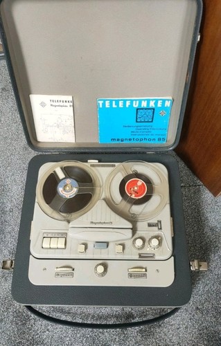 Working telefunken magnetophon - telefunken,