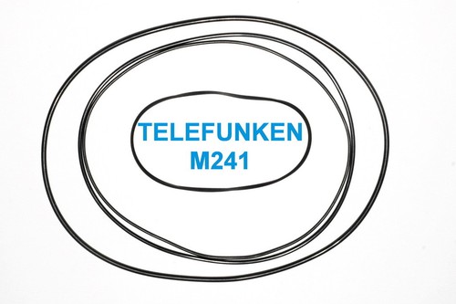 Set belts telefunken 241 - set, m