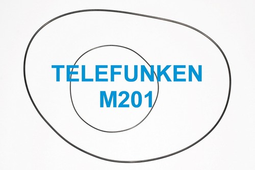 Set belts telefunken 201 ts - set,